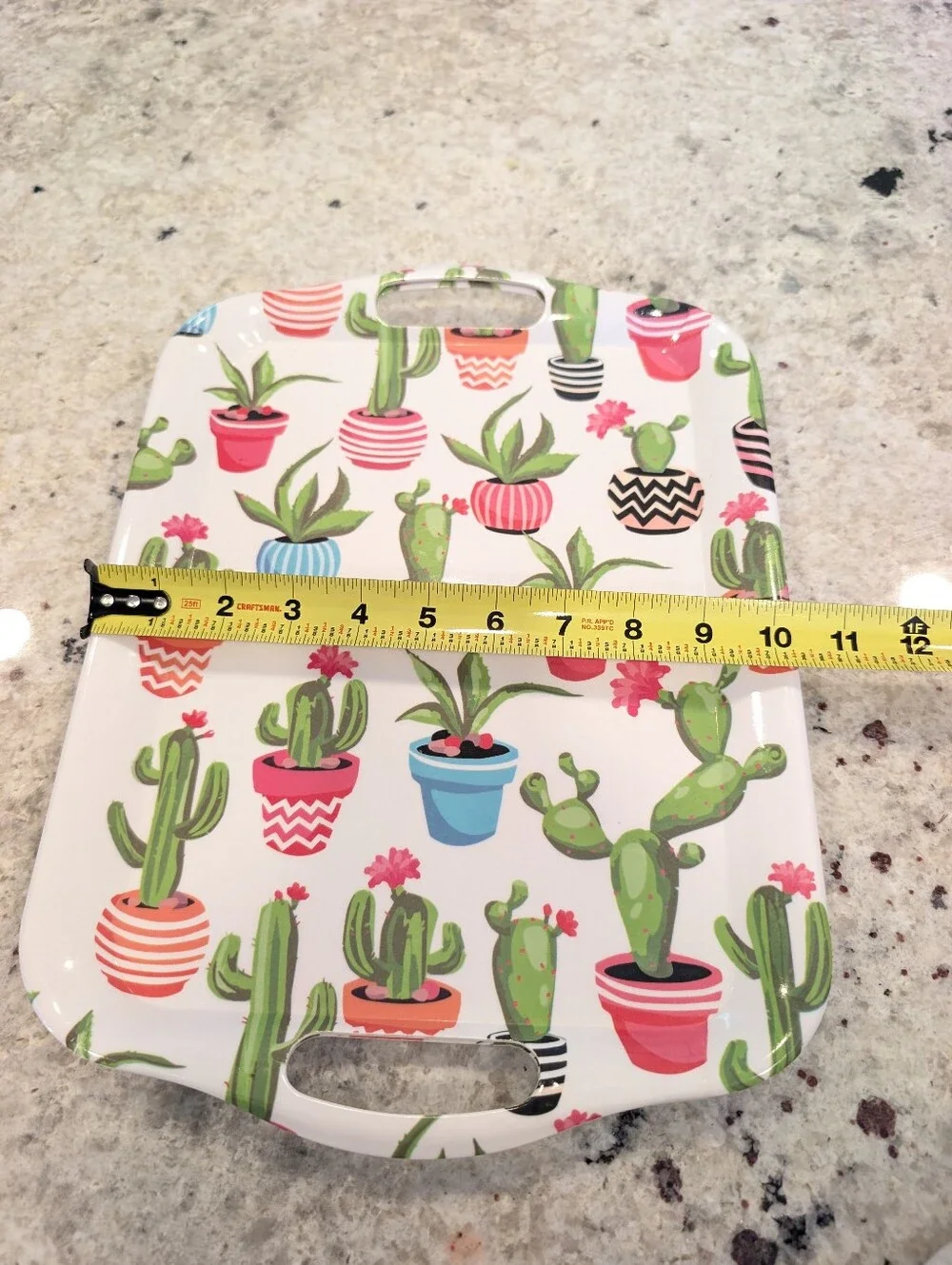 Hobby Lobby Cactus Melamine Tray Set of 2